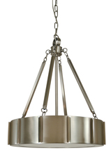 Framburg 4590 MB/AB - 4-Light 16" Mahogany Bronze/Antique Brass Pantheon Pendant