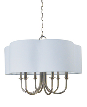 Framburg 4990 PN - 6 Light Polished Nickel Desire Chandelier