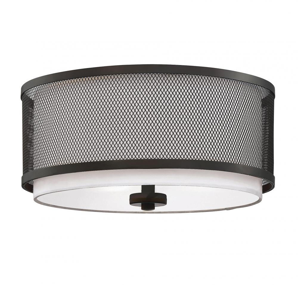 3-Light Ceiling Light in Oil Rubbed Bronze