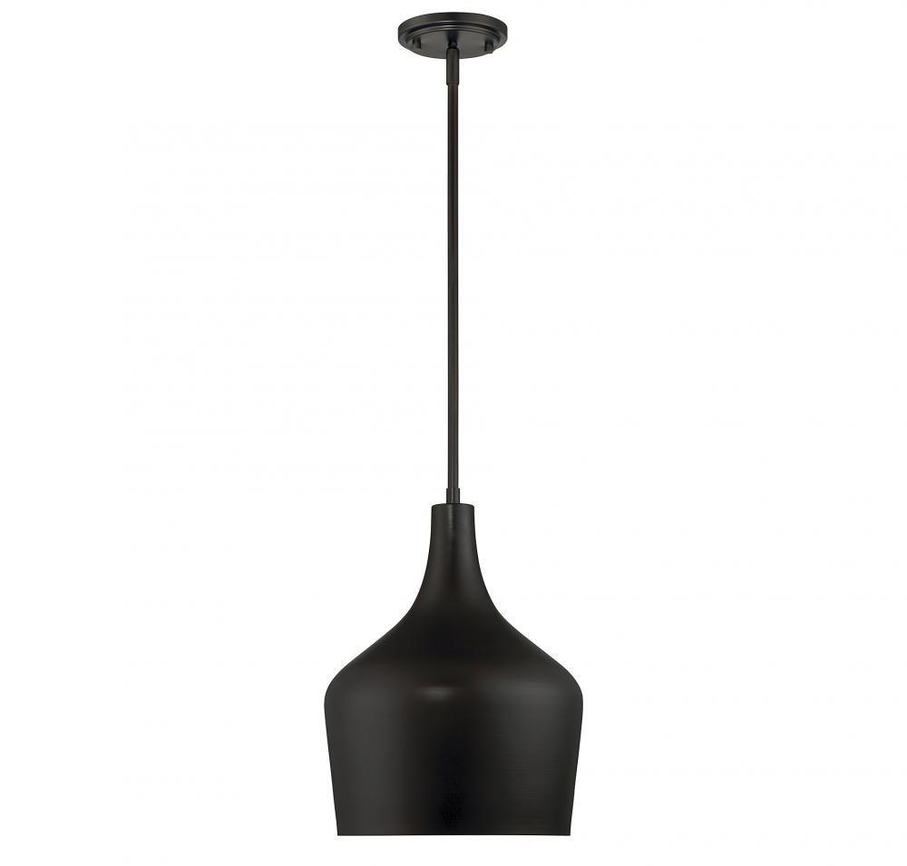 1-Light Pendant in Oil Rubbed Bronze