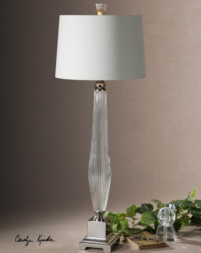 Bernalda Fluted Glass Lamp