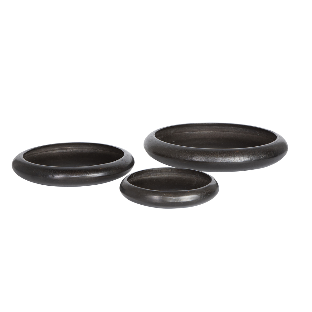 Uttermost Roderick Round Trays S/3