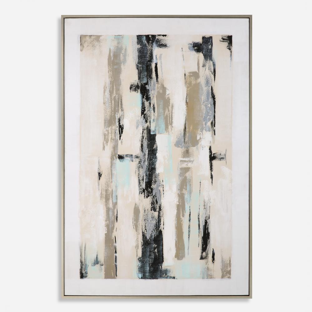 Placidity Hand Painted Abstract Art