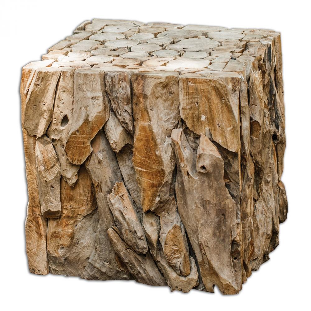 Teak Root Bunching Cube