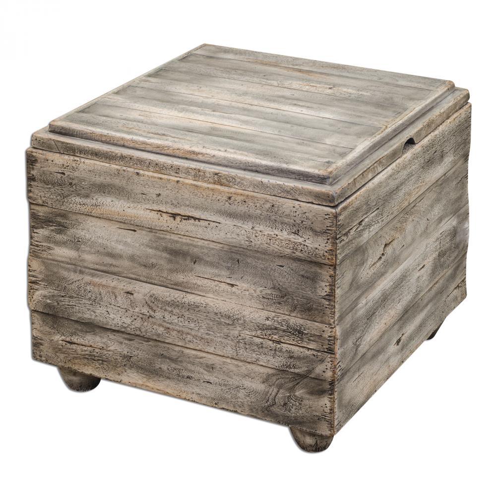 Uttermost Avner Wooden Cube Table