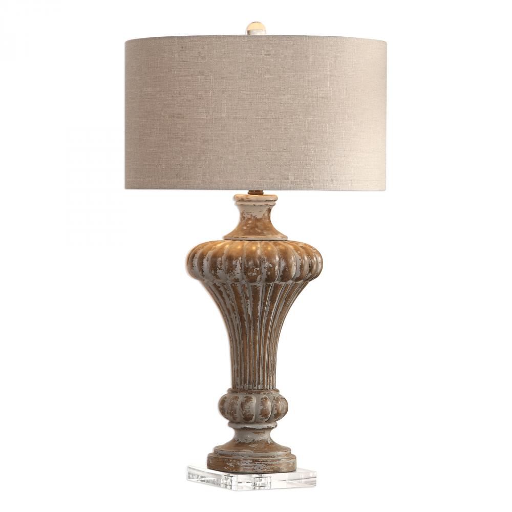 Uttermost Treneece Aged Pecan Lamp