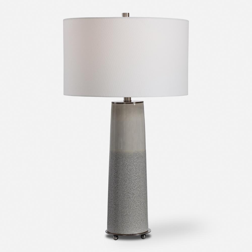 Abdel Gray Glaze Table Lamp