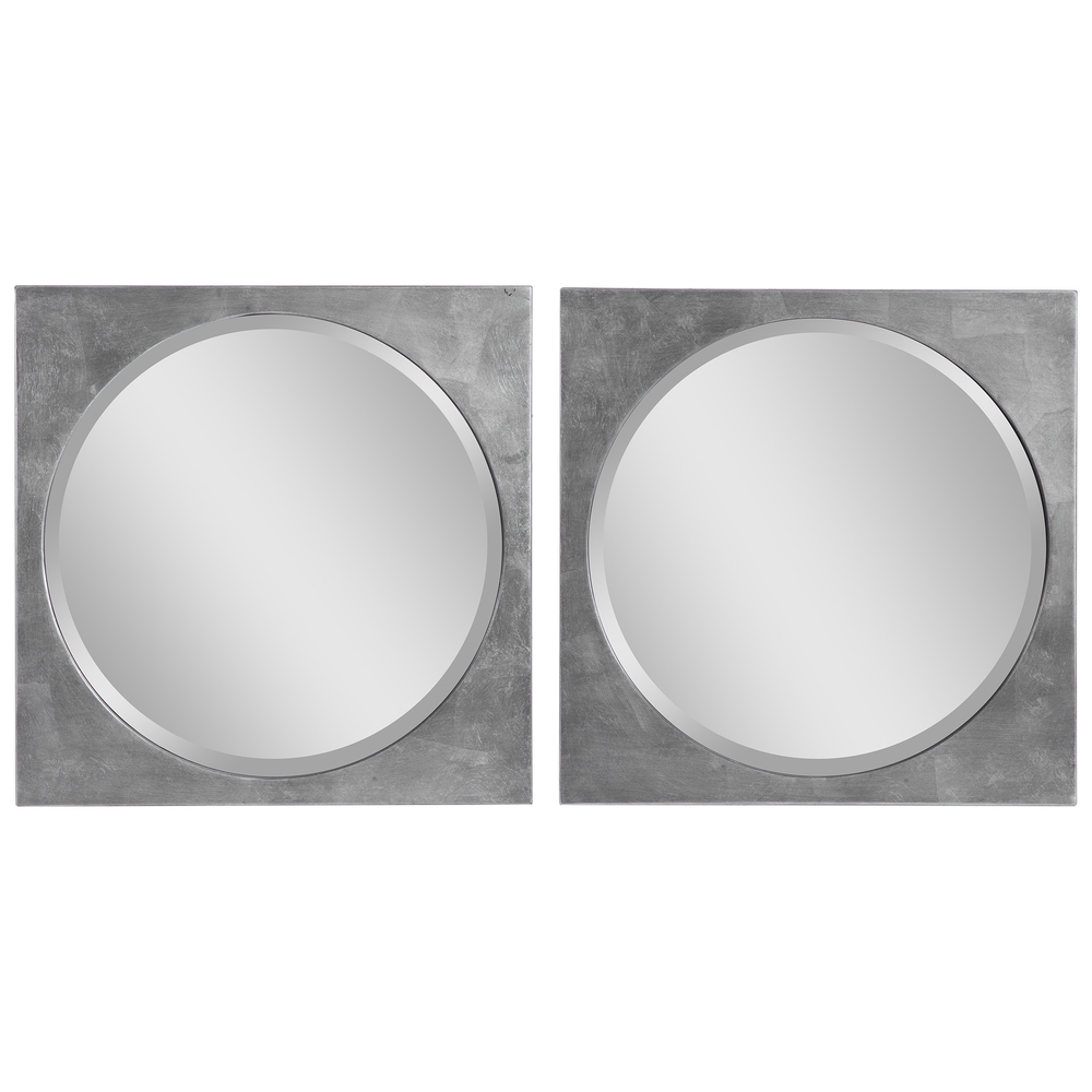 Uttermost Aletris Modern Square Mirrors, S/2