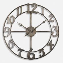Uttermost 06681 - Uttermost Delevan 32" Metal Wall Clock