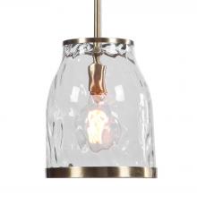 Uttermost 22187 - Uttermost Crossley 1 Light Glass Mini Pendant