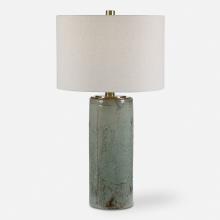 Uttermost 28333 - Uttermost Callais Crackled Aqua Table Lamp