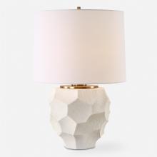 Uttermost 30392-1 - On Edge Chalk White Table Lamp