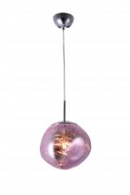 Bethel International Canada DU136P11P - Pink Single Pendant Lighting