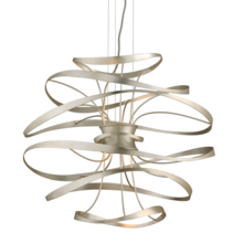 Corbett 213-42-SL/SS - Calligraphy Chandelier