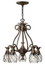 Hinkley 4885PZ - Small Single Tier Chandelier