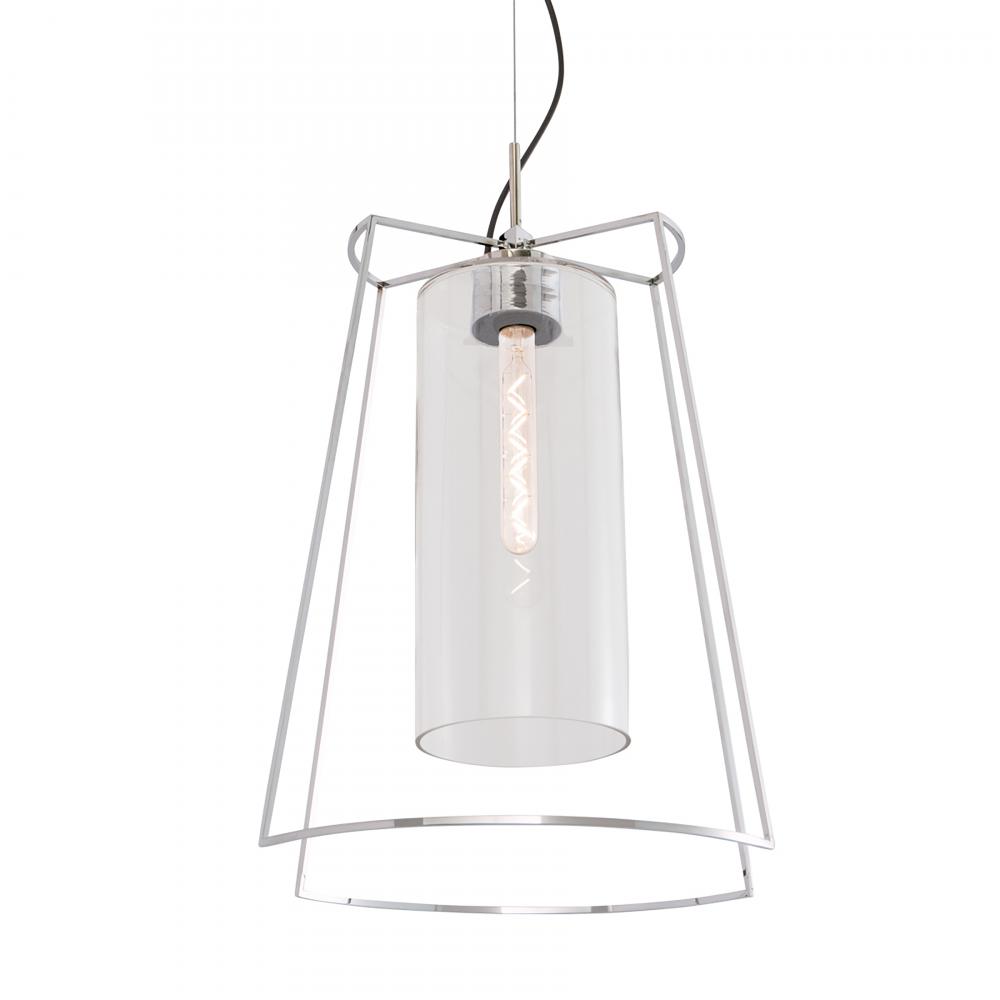 Cere 14.25&#39;&#39; Wide 1-Light Pendant - Polished Nickel