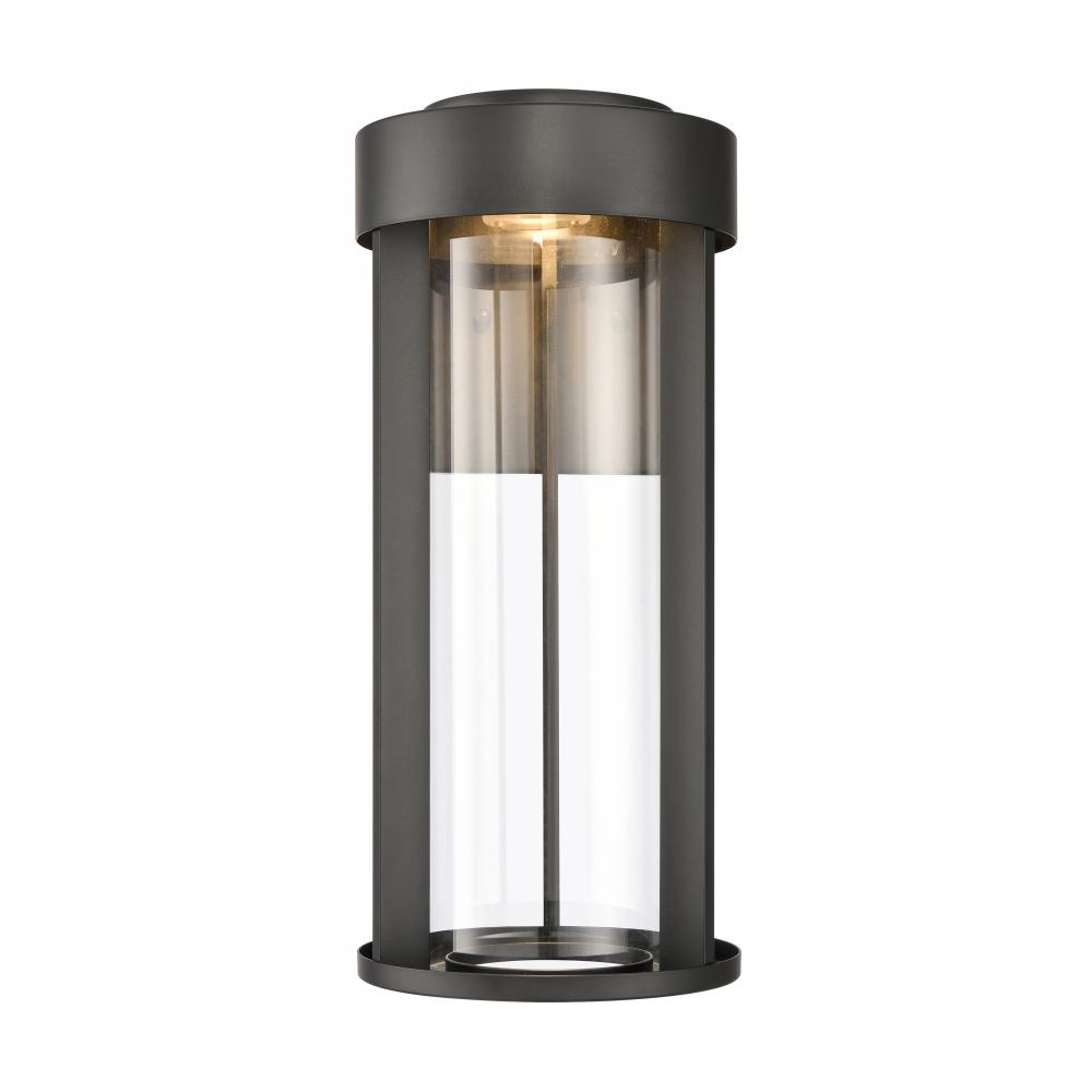 Brillis 16&#39;&#39; High 1-Light Outdoor Sconce - Matte Black