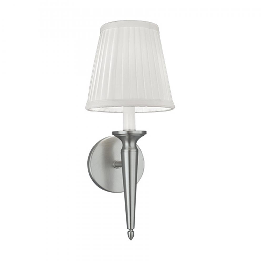 Georgetown 14.5&#39;&#39; High 1-Light Sconce - Brushed Nickel