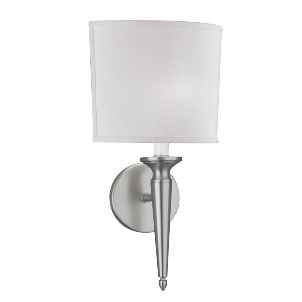 Georgetown 14.5&#39;&#39; High 1-Light Sconce - Brushed Nickel