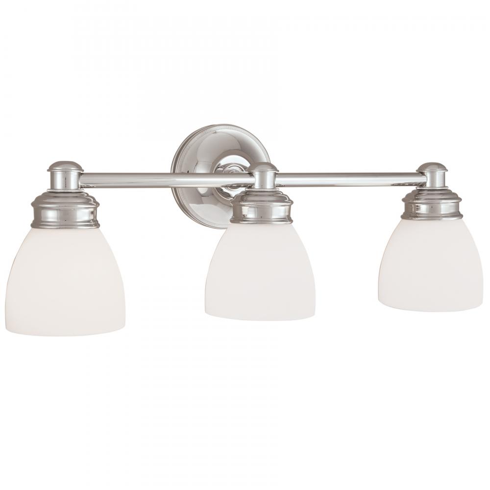 Spencer 21.5&#39;&#39; Wide 3-Light Sconce - Chrome