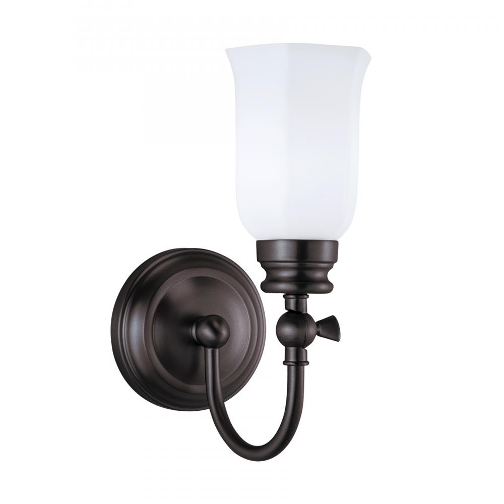 Emily 11.5&#39;&#39; High 1-Light Sconce - Oil Rubbed Bronze