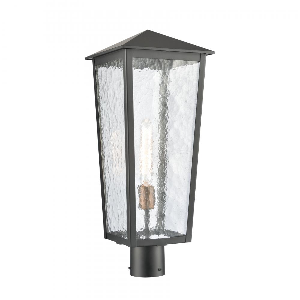 Marquis 22.5&#39;&#39; High 1-Light Outdoor Post Light - Matte Black