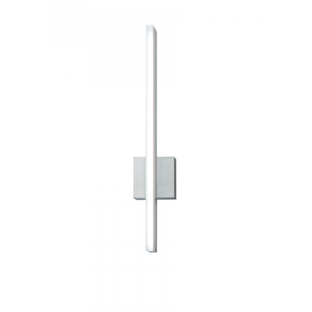 Ava 24&#39;&#39; High Integrated LED Sconce - Brushed Aluminum