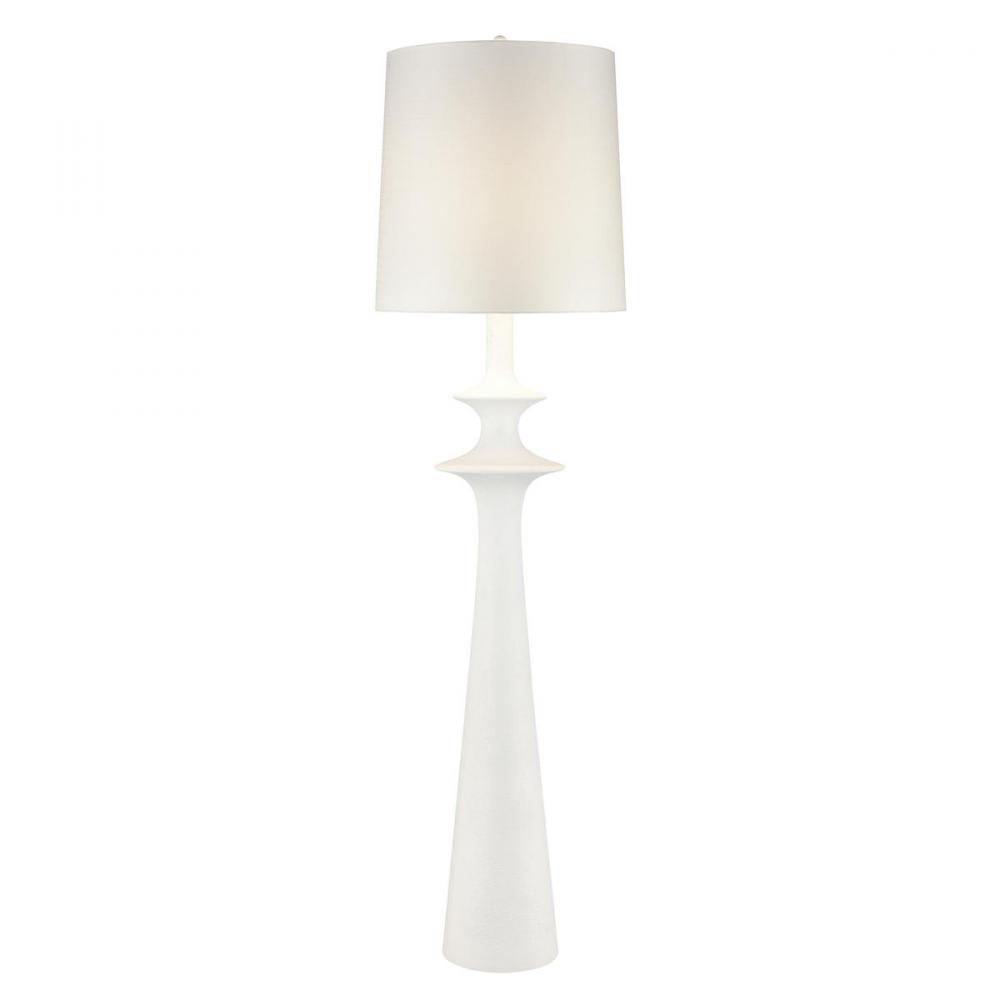 Erica 76&#39;&#39; High 1-Light Floor Lamp - Dry White