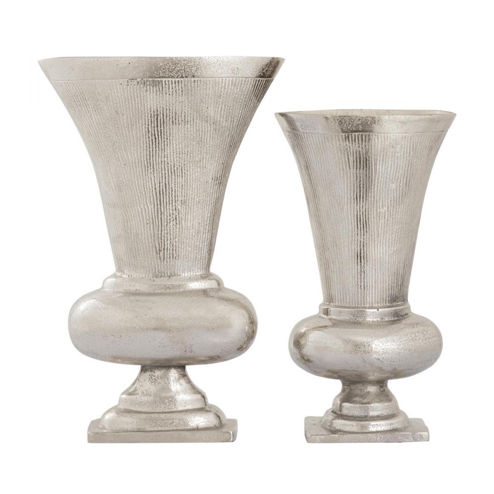 Brigitte Vase - Set of 2 Nickel