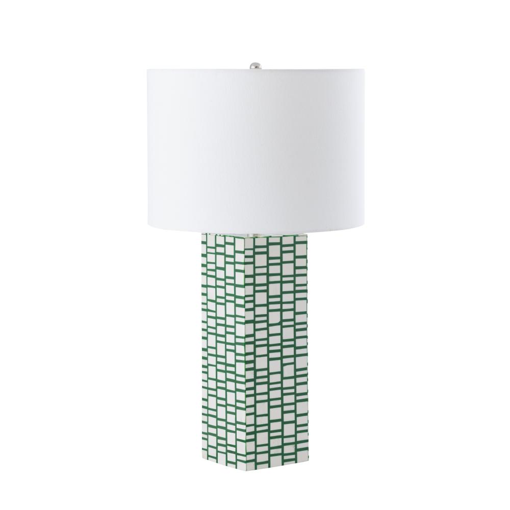 Etten 27&#39;&#39; High 1-Light Table Lamp - Green