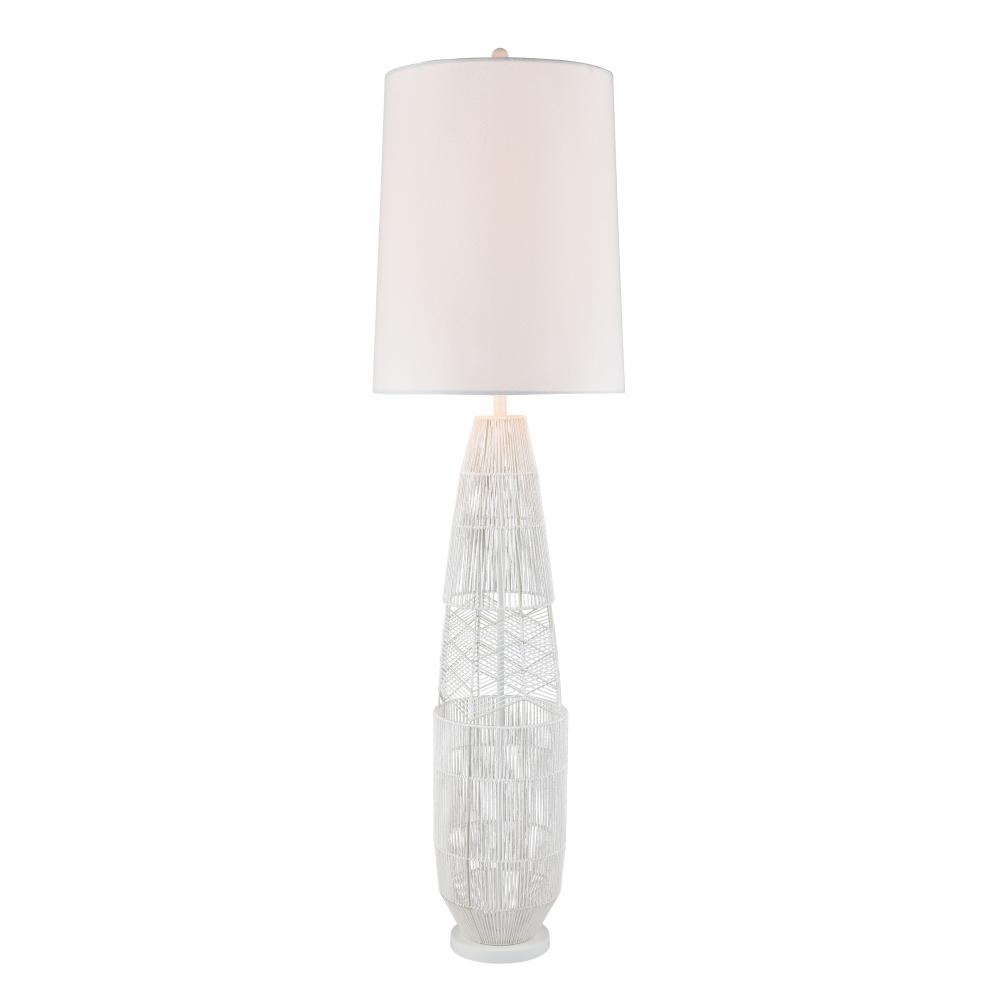 Husk 63&#39;&#39; High 1-Light Floor Lamp - White