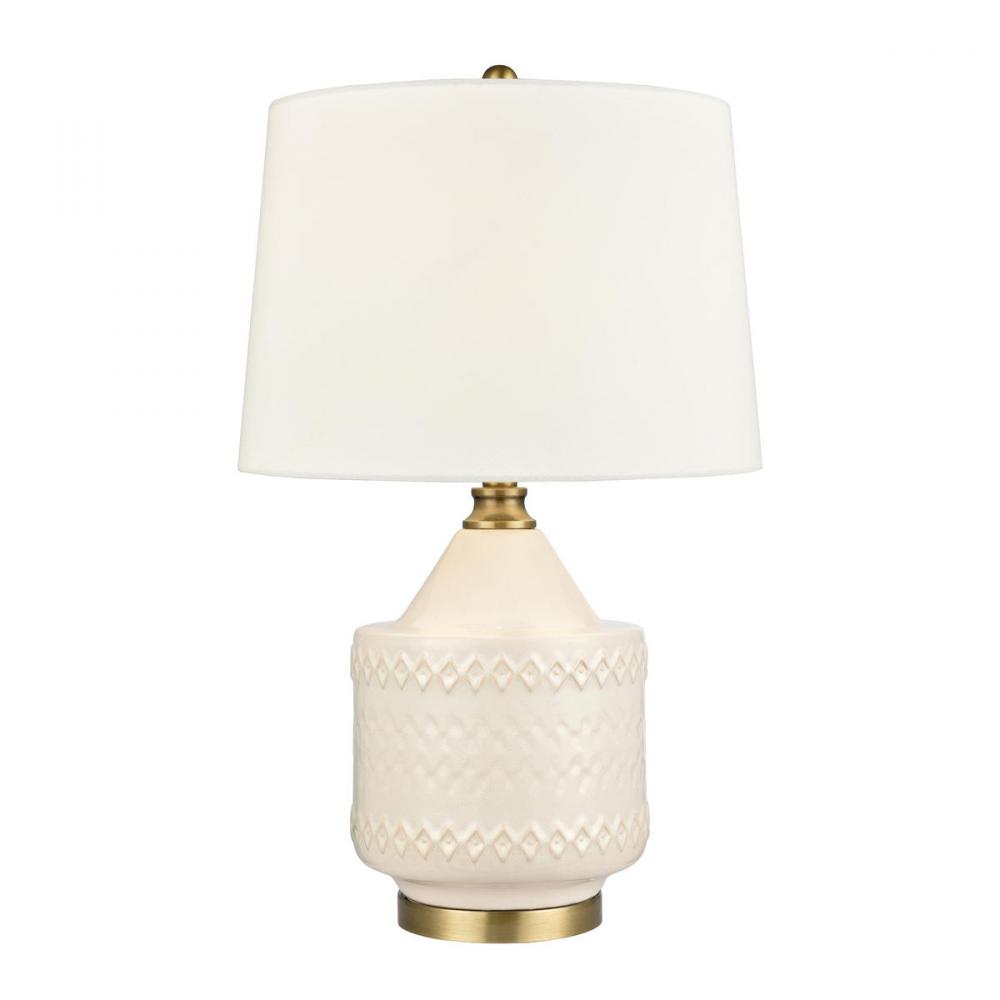 Buckley 27&#39;&#39; High 1-Light Table Lamp - White