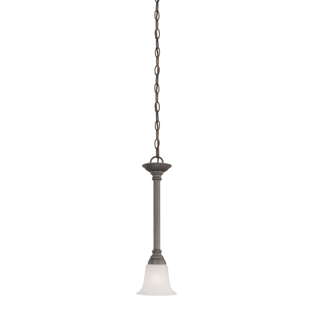 Thomas - Riva 6&#39;&#39; Wide 1-Light Mini Pendant - Painted Bronze