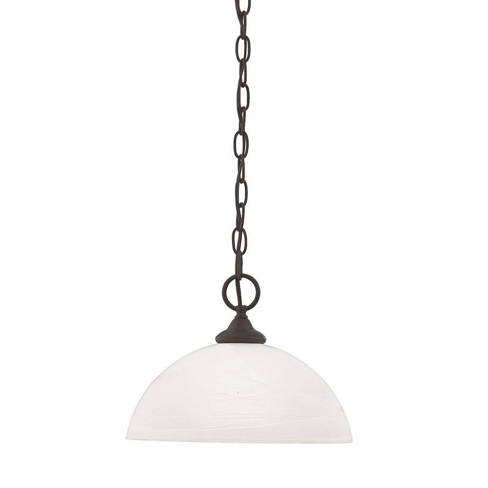 Thomas - Tahoe 12&#39;&#39; Wide 1-Light Mini Pendant - Painted Bronze