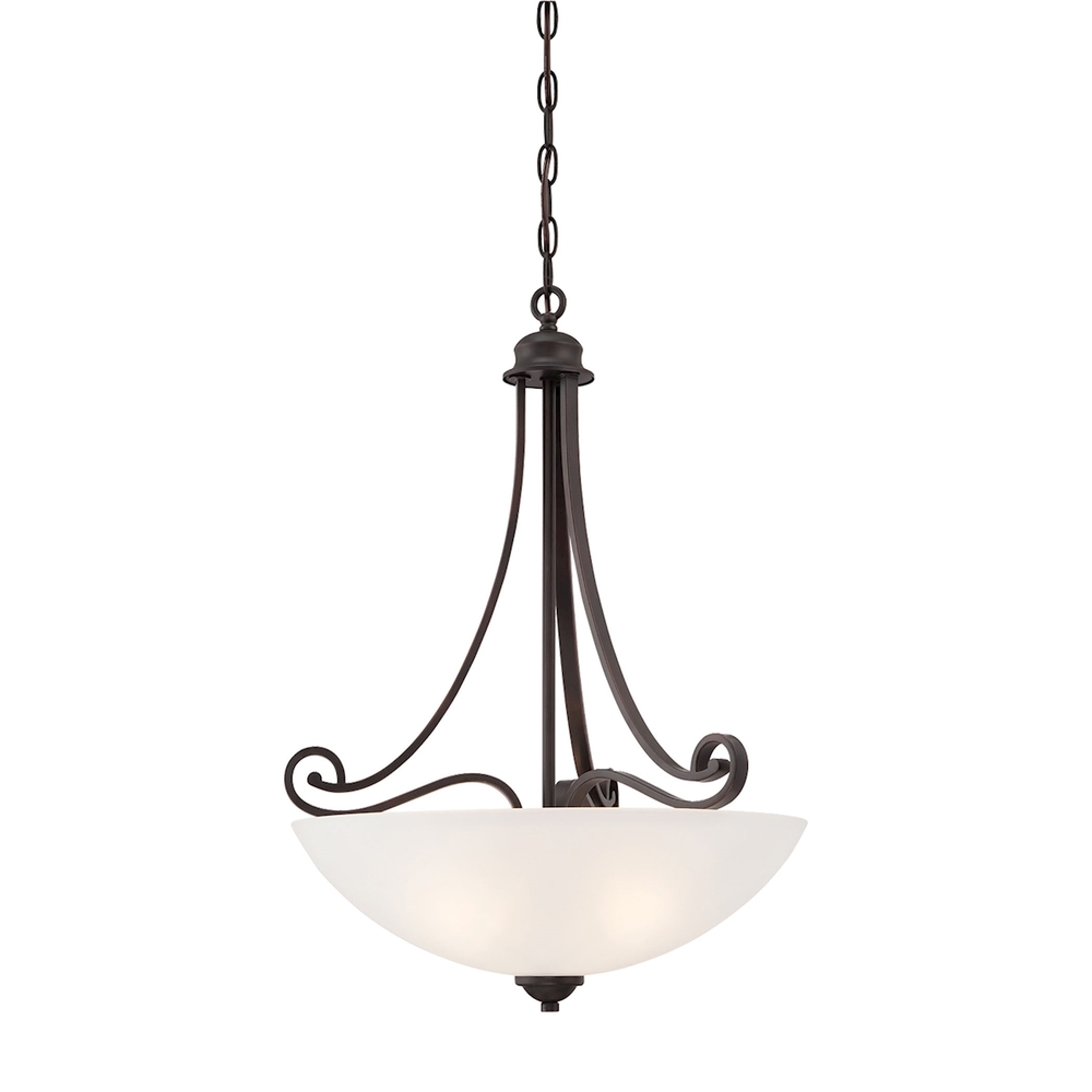 Thomas - Haven 3-Light Pendant in Espresso