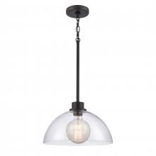  89905/1 - Julian 14'' Wide 1-Light Pendant - Matte Black