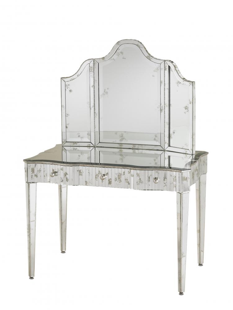 Gilda Silver Vanity Table