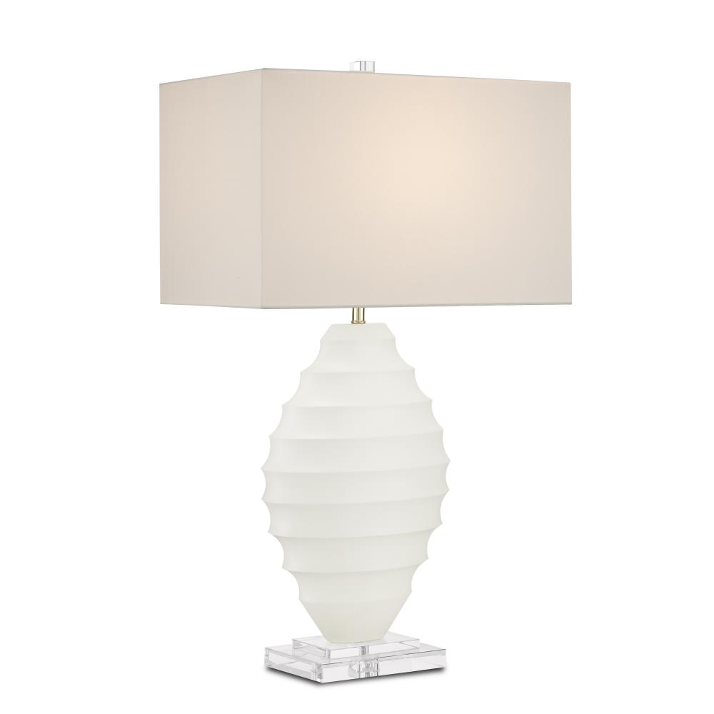 Abbeville White Table Lamp