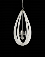 Currey 9000-0769 - Arietta White Teardrop Chandelier