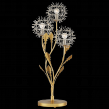 Currey 6000-0895 - Dandelion Silver & Gold Table