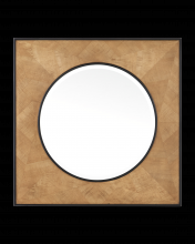 Currey 1000-0147 - Kallista Taupe Large Mirror