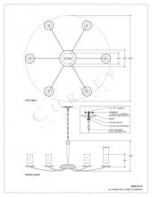 Currey 9000-0170 - Myles Nickle Chandelier