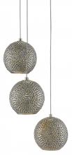 Currey 9000-0682 - Giro 3-Light Round Multi-Drop Pendant