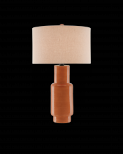 Currey 6000-0192 - Janeen Orange Table Lamp