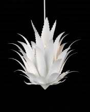 Currey 9000-1263 - Agave White Chandelier