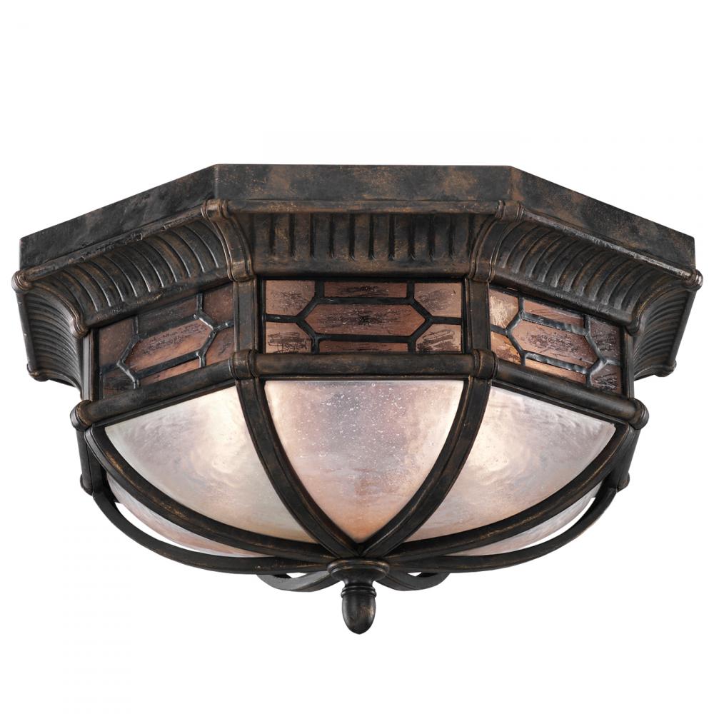 Devonshire 16&#34;W Outdoor Flush Mount