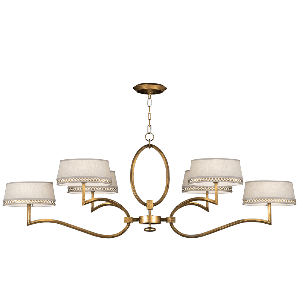 Allegretto 63&#34;W Oblong Chandelier