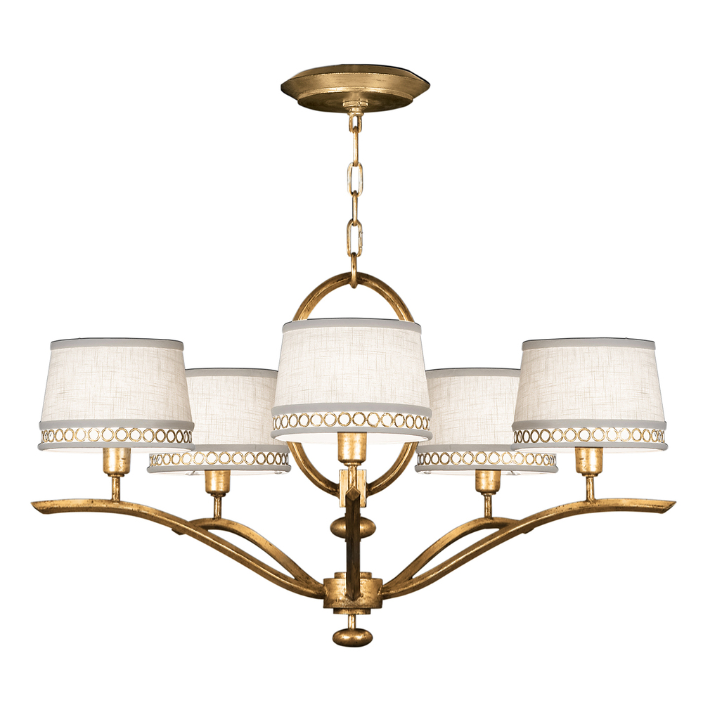 Allegretto 29&#34;W Round Chandelier