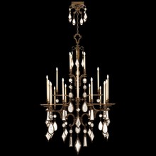 Fine Art Handcrafted Lighting 709440-3ST - Encased Gems 53"W Round Chandelier